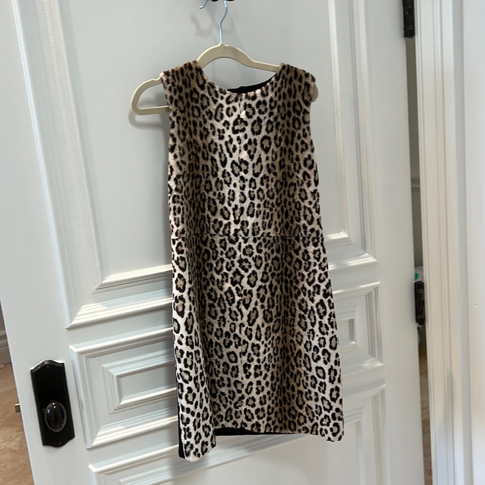 Milly Animal Print Mini Dress